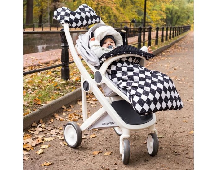 SEVIRA KIDS Chanceli�re universelle - nid d'ange pour poussette et si�ge auto Tipi Indien (4)