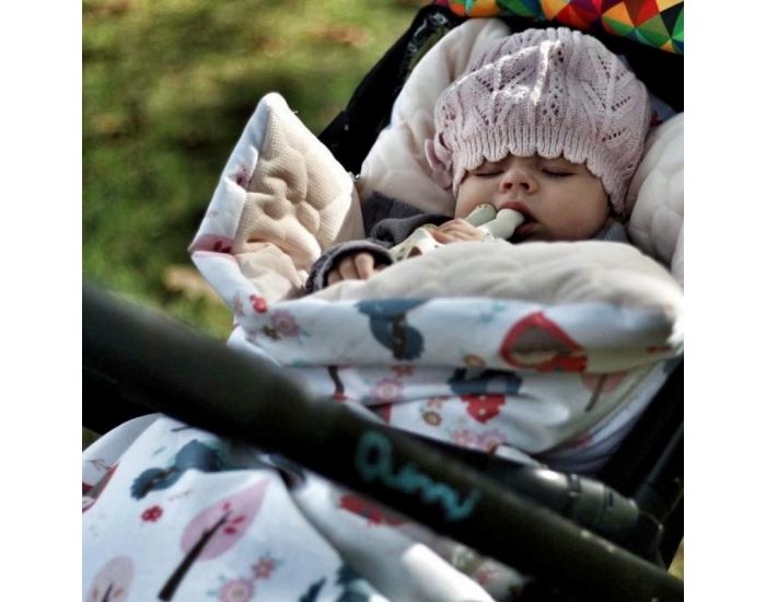 SEVIRA KIDS Chanceli�re universelle - nid d'ange pour poussette et si�ge auto Tipi Indien (6)