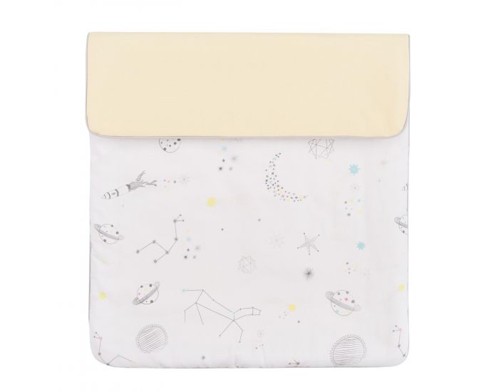 SEVIRA KIDS Chanceli�re universelle printemps / �t� pour poussette et si�ge auto - Galaxie Jaune Jaune (1)