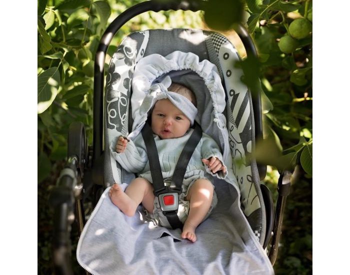 SEVIRA KIDS Chanceli�re universelle printemps / �t� pour poussette et si�ge auto - Galaxie Jaune Jaune (6)