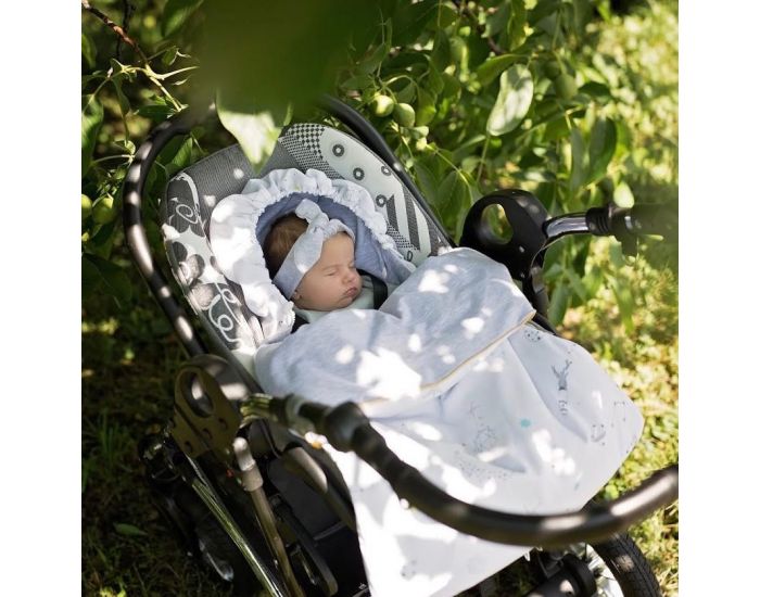 SEVIRA KIDS Chanceli�re universelle printemps / �t� pour poussette et si�ge auto - Galaxie Jaune Jaune (4)