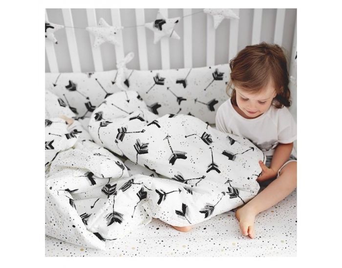 SEVIRA KIDS Sevira Kids - Tour de lit rversible et adaptable  tous les lits en 100% coton certifi (3)