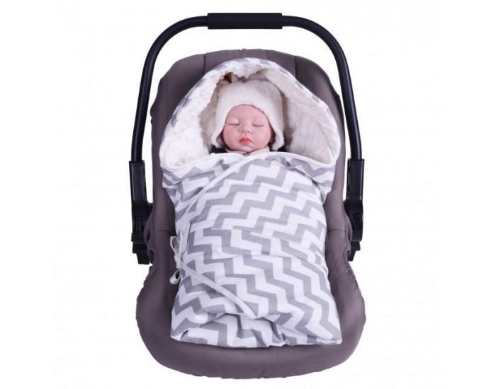 SEVIRA KIDS Couverture Rversible et Multi-usage - Zig Zag (22)