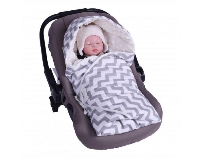 SEVIRA KIDS Couverture Rversible et Multi-usage - Zig Zag (24)