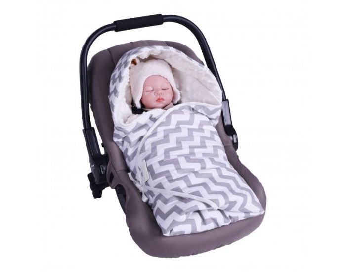 SEVIRA KIDS Couverture Rversible et Multi-usage - Zig Zag (25)