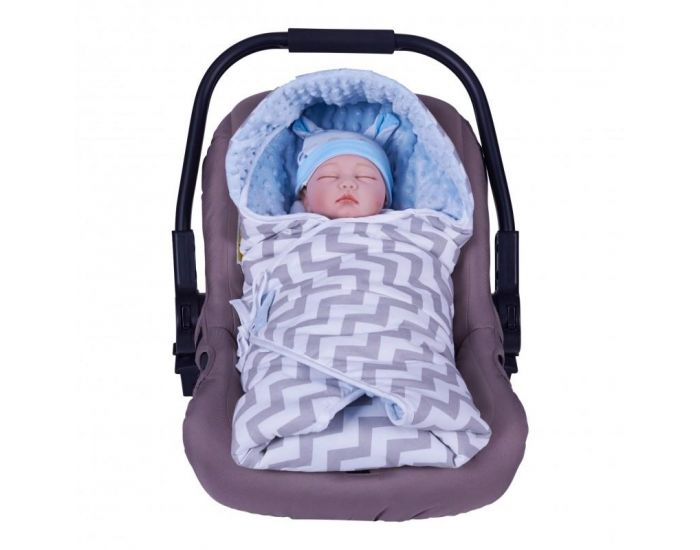 SEVIRA KIDS Couverture Rversible et Multi-usage - Zig Zag (4)