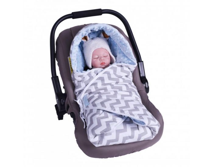 SEVIRA KIDS Couverture Rversible et Multi-usage - Zig Zag (7)