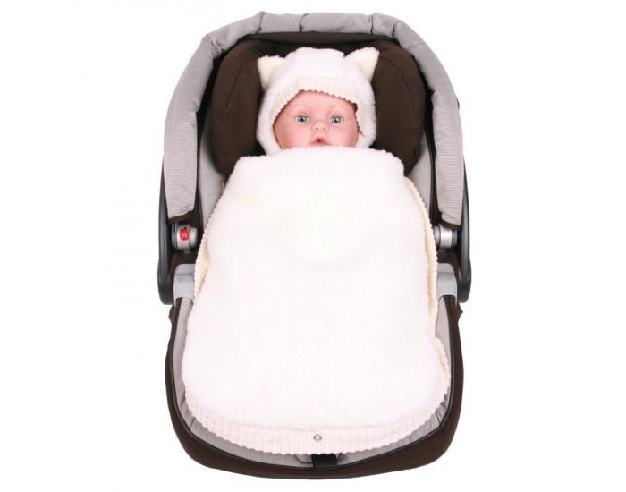 SEVIRA KIDS Chanceli�re universelle pour poussette ou si�ge auto - Mouton (2)