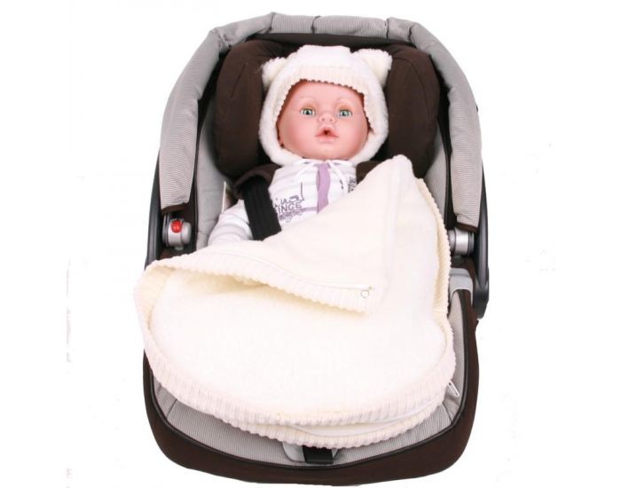 SEVIRA KIDS Chanceli�re universelle pour poussette ou si�ge auto - Mouton (3)