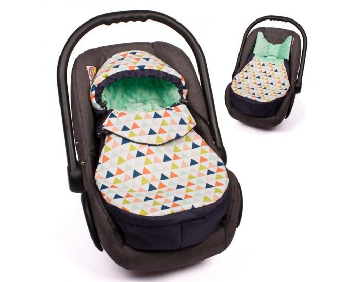 SEVIRA KIDS Chancelire universelle et impermable pour poussette et sige auto - Mojo (3)