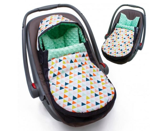 SEVIRA KIDS Chancelire universelle et impermable pour poussette et sige auto - Mojo (6)