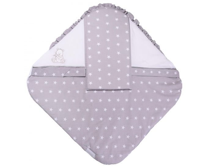 SEVIRA KIDS Gigoteuse d'emmaillotage avec matelas Amovible - 0-4 mois (4)