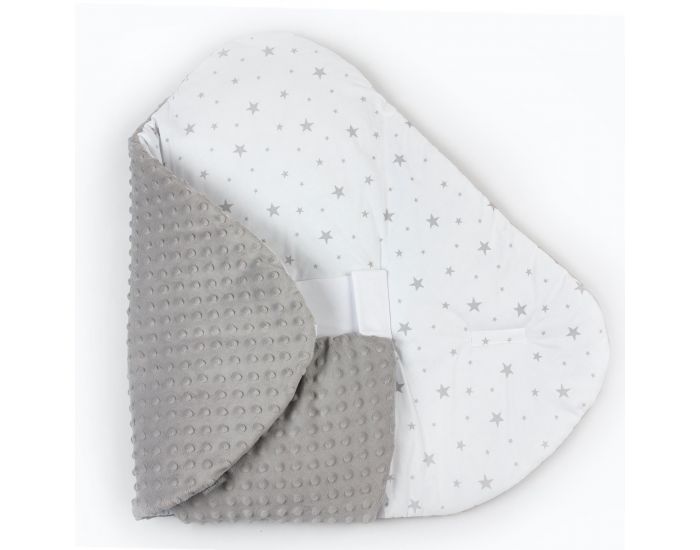 SEVIRA KIDS Gigoteuse d'Emmaillotage volutive 0-12 mois - Minky (3)