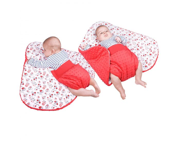 SEVIRA KIDS Gigoteuse d'Emmaillotage volutive 0-12 mois - Minky (25)