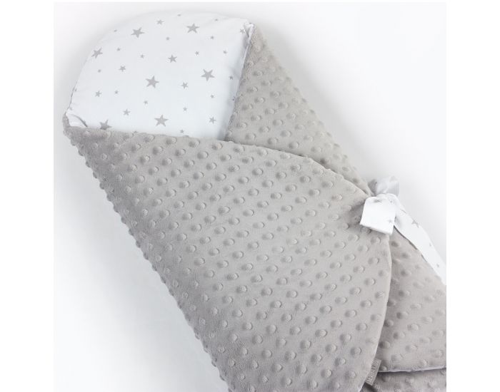 SEVIRA KIDS Gigoteuse d'Emmaillotage volutive 0-12 mois - Minky (5)