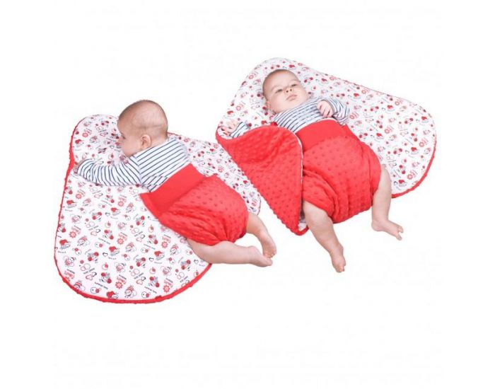 SEVIRA KIDS Gigoteuse d'Emmaillotage volutive 0-12 mois - Minky (43)