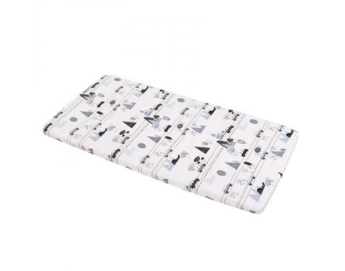 SEVIRA KIDS Drap Housse Bb - City Boy Blanc (2)