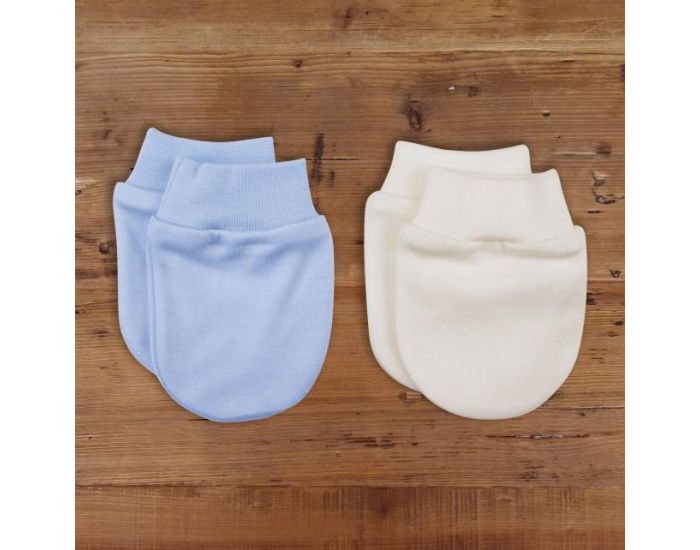SEVIRA KIDS Moufles Naissance Anti-griffures - 2 Paires (1)