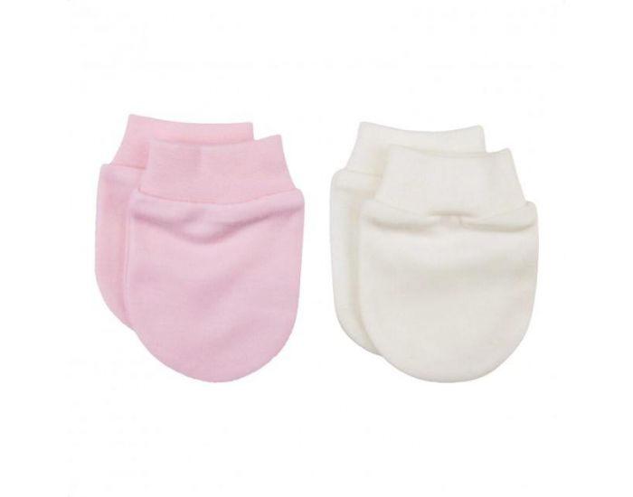 SEVIRA KIDS Moufles Naissance Anti-griffures - 2 Paires (2)