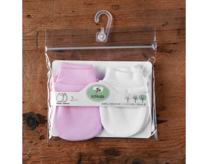 SEVIRA KIDS Moufles Naissance Anti-griffures - 2 Paires (11)