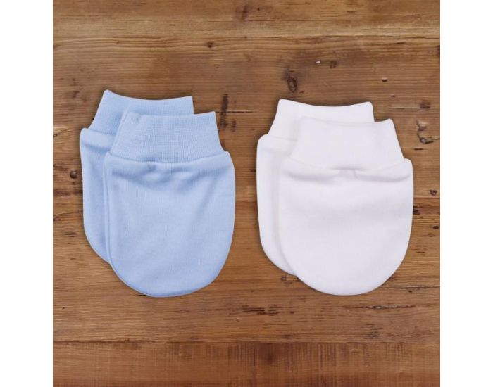 SEVIRA KIDS Moufles Naissance Anti-griffures - 2 Paires (6)