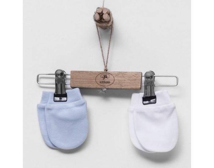 SEVIRA KIDS Moufles Naissance Anti-griffures - 2 Paires (7)