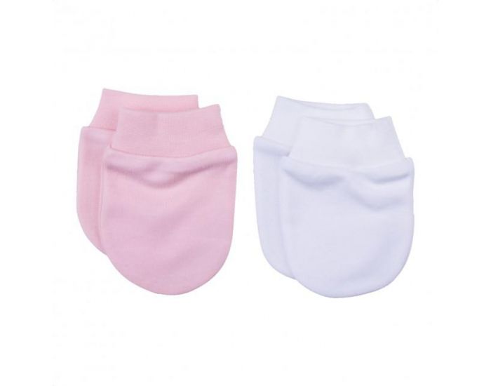 SEVIRA KIDS Moufles Naissance Anti-griffures - 2 Paires (8)