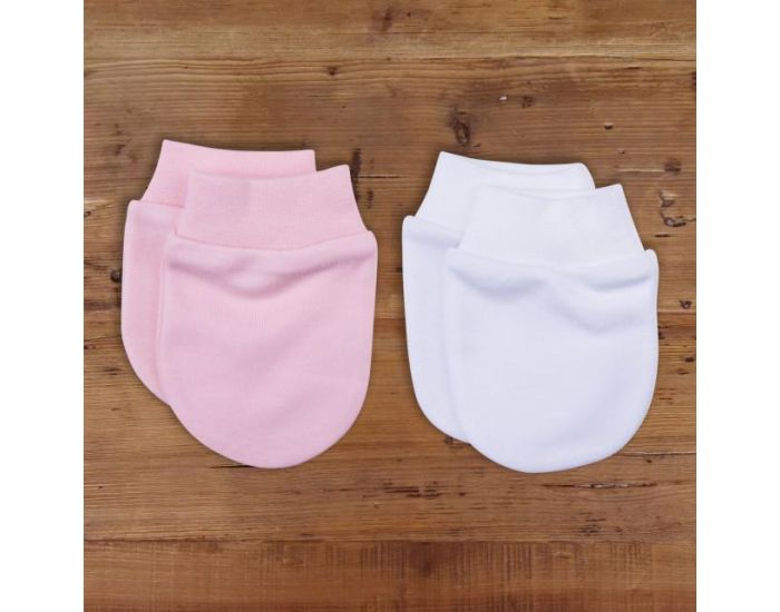 SEVIRA KIDS Moufles Naissance Anti-griffures - 2 Paires (9)