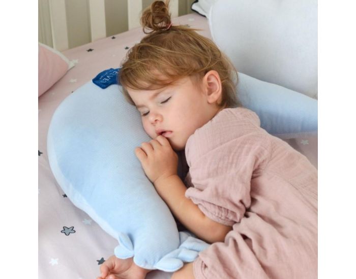 SEVIRA KIDS Coussin d'allaitement - coussin enfant en minky extra doux - Maman Poule - Boho Arrows (14)