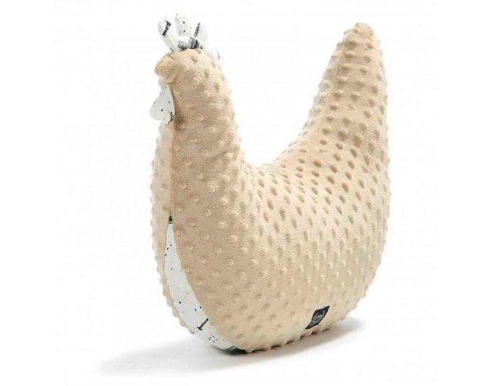 SEVIRA KIDS Coussin d'allaitement - coussin enfant en minky extra doux - Maman Poule - Boho Arrows (9)