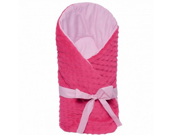 SEVIRA KIDS Gigoteuse d'emmaillotage Multi usage - Nid d'ange Naissance - Minky (16)
