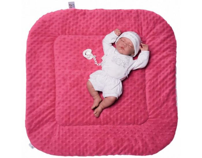 SEVIRA KIDS Gigoteuse d'emmaillotage Multi usage - Nid d'ange Naissance - Minky (5)