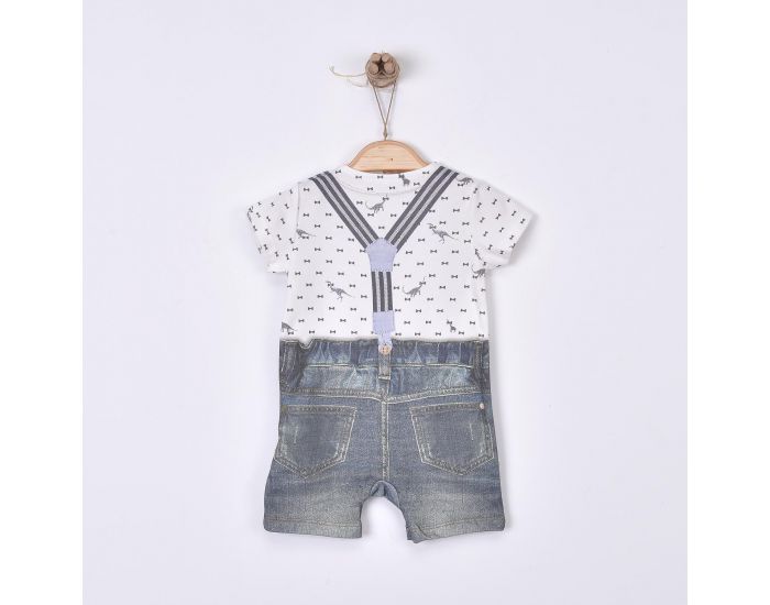 SEVIRA KIDS Combishort Barboteuse Bb Noeud Papillon (5)