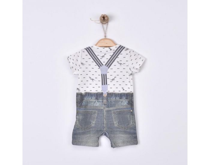 SEVIRA KIDS Combishort Barboteuse Bb Noeud Papillon (7)