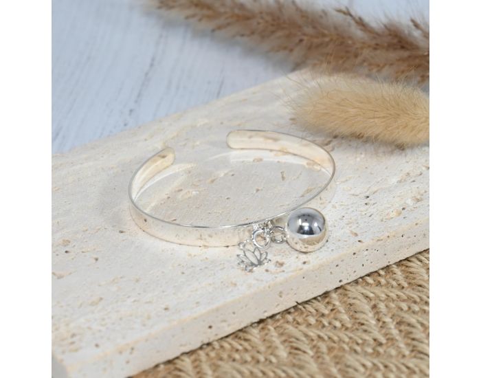 IRR�VERSIBLE Bille Lisse Pour Bracelet Bola de Grossesse - 12 mm (3)