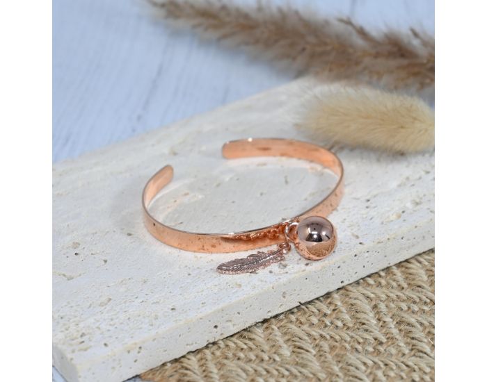 IRR�VERSIBLE Bille Lisse Pour Bracelet Bola de Grossesse - 12 mm (7)