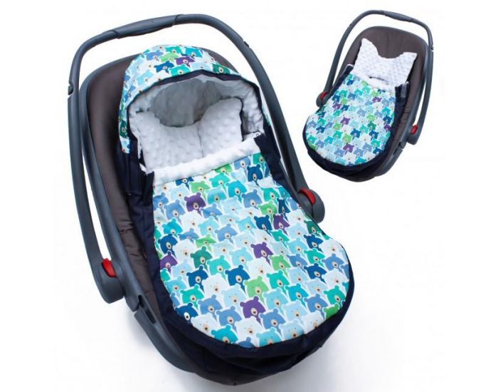 SEVIRA KIDS Chancelire universelle et impermable pour poussette et sige auto - Urban Collection (24)