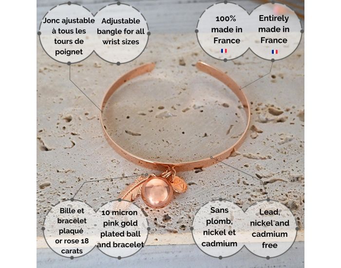IRRVERSIBLE  Bracelet Bola de Grossesse - Gaby (3)