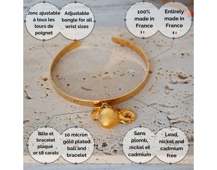 IRRVERSIBLE Bracelet Bola de Grossesse - Morgan (3)