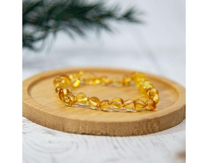 IRR�VERSIBLE Box Bracelet et Collier B�b� / Bracelet Adulte - Ambre - Honey (7)