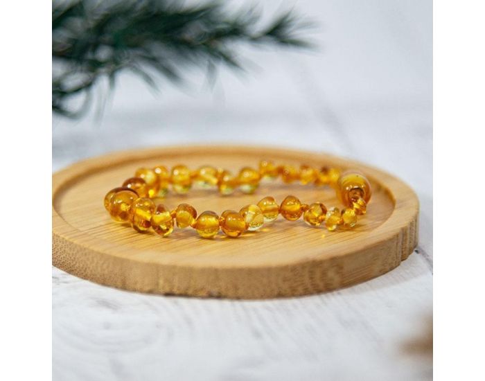IRR�VERSIBLE Box Bracelet et Collier B�b� / Bracelet Adulte - Ambre - Honey (8)