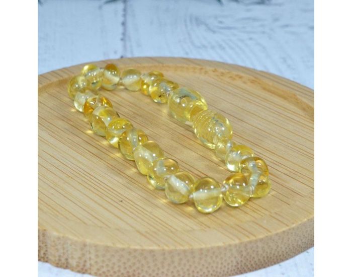 IRR�VERSIBLE Box Bracelet et Collier B�b� / Bracelet Adulte - Ambre - Lemon (7)