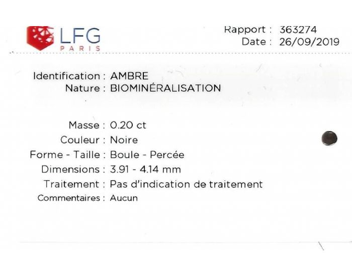 IRR�VERSIBLE Collier B�b� - Ambre Cognac / Lapis Lazuli (8)