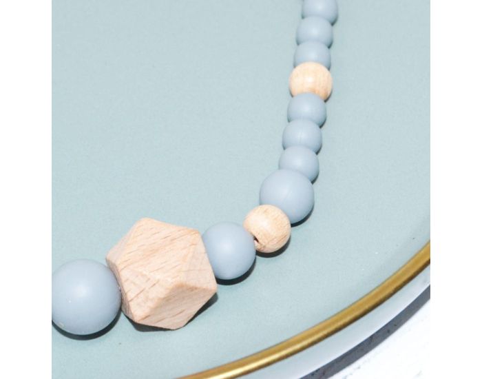 IRR�VERSIBLE Collier d'Allaitement ou de Portage - Silicone et Bois  (12)
