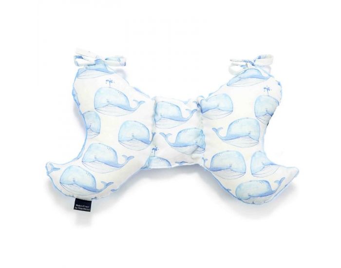 SEVIRA KIDS Assise R�versible pour Si�ge Auto et Poussette - Baleine Moby (2)