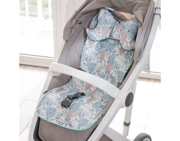 SEVIRA KIDS Assise R�versible pour Si�ge Auto et Poussette - Baleine Moby (5)