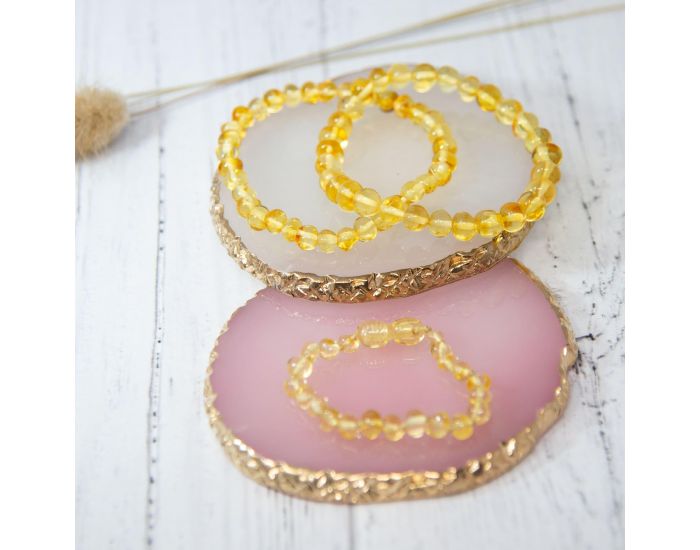 IRR�VERSIBLE Box Bracelet B�b� et 2 Bracelets Adulte - Ambre (1)