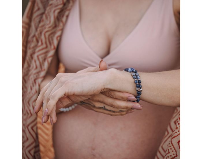 IRR�VERSIBLE Bracelet d'Allaitement - Pierres Naturelles  (5)