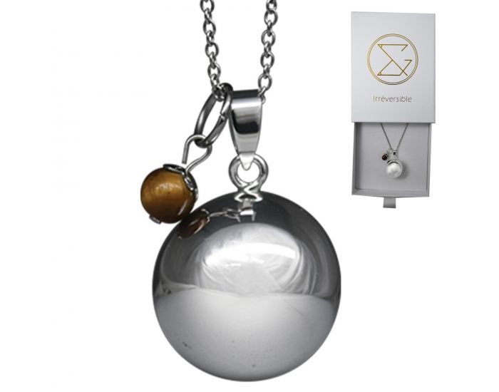 IRR�VERSIBLE Bola de Grossesse Lithoth�rapie - �il du Tigre (1)