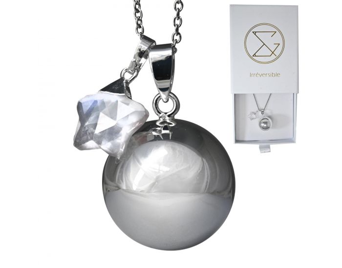 IRR�VERSIBLE Bola de Grossesse - Etoile Cristal de Roche (1)